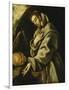 Saint Francis in Meditation-El Greco-Framed Premium Giclee Print