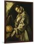 Saint Francis in Meditation-El Greco-Framed Premium Giclee Print
