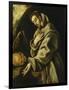 Saint Francis in Meditation-El Greco-Framed Premium Giclee Print
