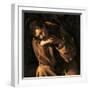 Saint Francis in Prayer-Caravaggio-Framed Art Print