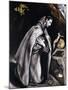 Saint Francis Kneeling in Meditation-El Greco-Mounted Giclee Print