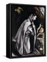 Saint Francis Kneeling in Meditation-El Greco-Framed Stretched Canvas