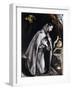 Saint Francis Kneeling in Meditation-El Greco-Framed Giclee Print