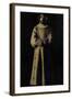 Saint Francis of Assisi after the Vision of Pope Nicholas V-Francisco de Zurbarán-Framed Giclee Print