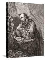 Saint Francis of Assisi, Born Giovanni Francesco Di Bernardone, 1181 ? 1226. Italian Catholic…-null-Stretched Canvas