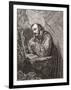 Saint Francis of Assisi, Born Giovanni Francesco Di Bernardone, 1181 ? 1226. Italian Catholic…-null-Framed Giclee Print