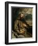 Saint Francis of Assisi, circa 1627-1632-Sir Anthony Van Dyck-Framed Giclee Print