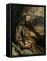 Saint Francis of Assisi, circa 1627-1632-Sir Anthony Van Dyck-Framed Stretched Canvas