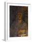 Saint Francis of Assisi (Detail of His Oldest Portrai), 13th Century-null-Framed Giclee Print