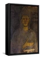 Saint Francis of Assisi (Detail of His Oldest Portrai), 13th Century-null-Framed Stretched Canvas