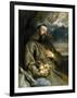 Saint Francis of Assisi in Ecstasy, 1627-1632-Sir Anthony Van Dyck-Framed Giclee Print