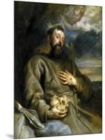 Saint Francis of Assisi in Ecstasy, 1627-1632-Sir Anthony Van Dyck-Mounted Giclee Print