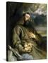 Saint Francis of Assisi in Ecstasy, 1627-1632-Sir Anthony Van Dyck-Stretched Canvas