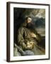 Saint Francis of Assisi in Ecstasy, 1627-1632-Sir Anthony Van Dyck-Framed Giclee Print