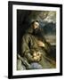 Saint Francis of Assisi in Ecstasy, 1627-1632-Sir Anthony Van Dyck-Framed Giclee Print