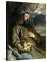 Saint Francis of Assisi in Ecstasy, 1627-1632-Sir Anthony Van Dyck-Stretched Canvas