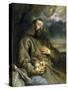 Saint Francis of Assisi in Ecstasy-Sir Anthony Van Dyck-Stretched Canvas