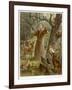 Saint Francis of Assisi, Preaching to the Animals-Hans Stubenrauch-Framed Premium Photographic Print