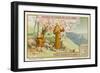 Saint Francis of Assisi - Preaching to the Birds-null-Framed Art Print