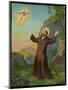 Saint Francis of Assisi - Receiving the Stigmata-null-Mounted Art Print