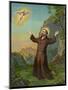 Saint Francis of Assisi - Receiving the Stigmata-null-Mounted Art Print