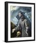 Saint Francis of Assisi Recives the Stigmata-El Greco-Framed Giclee Print