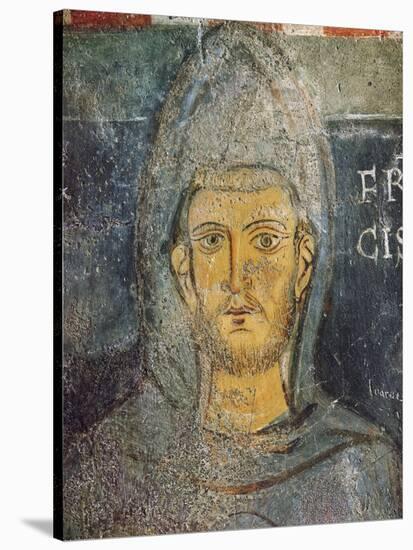 Saint Francis of Assisi, St. Gregory's Chapel, C.1224-null-Stretched Canvas