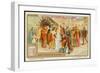 Saint Francis of Assisi Takes Off His Rich Clothing and Gives it to the Poor-null-Framed Art Print