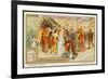 Saint Francis of Assisi Takes Off His Rich Clothing and Gives it to the Poor-null-Framed Premium Giclee Print