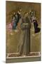 Saint Francis of Assisi with Angels, Ca 1475-Sandro Botticelli-Mounted Giclee Print