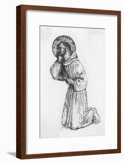 Saint Francis of Assissi-F. Gaillard-Framed Art Print