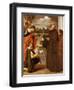 Saint Francis of Paola Blessing the Fish-Jusepe Or Jose Leonardo-Framed Giclee Print