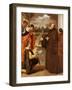 Saint Francis of Paola Blessing the Fish-Jusepe Or Jose Leonardo-Framed Premium Giclee Print