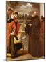 Saint Francis of Paola Blessing the Fish-Jusepe Or Jose Leonardo-Mounted Premium Giclee Print