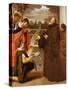 Saint Francis of Paola Blessing the Fish-Jusepe Or Jose Leonardo-Stretched Canvas