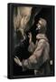 Saint Francis Receiving the Stigmata', 1585, Oil on canvas, 170 x 87 cm-Doménikos Theotokópoulo "El Greco"-Framed Poster