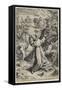 Saint Francis Recieving the Stigmata, 1586-Agostino Carracci-Framed Stretched Canvas