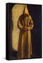 Saint Francis with a Skull in His Hands, C.1630-Francisco de Zurbarán-Framed Stretched Canvas