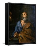 Saint Francis Xavier-Cesare Fracanzano-Framed Stretched Canvas