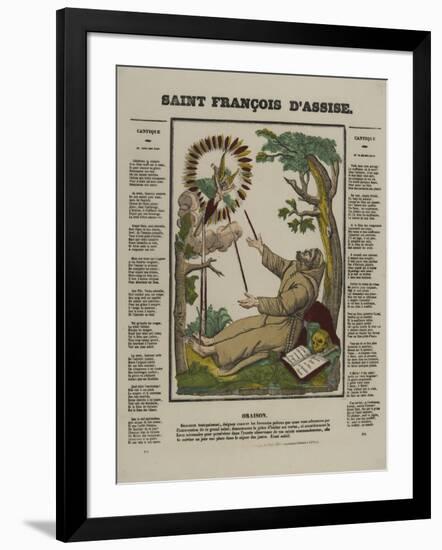 Saint François d'Assise-null-Framed Giclee Print