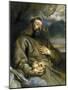 Saint Francois D'assisi (Assise) (Vers 1181-1226) - Saint Francis of Assisi in Ecstasy - Dyck, Sir-Anthony Van Dyck-Mounted Giclee Print