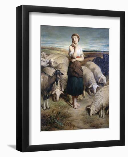 Saint Genevieve, C1810-1880-Charles-Emile-Callande de Champmartin-Framed Giclee Print