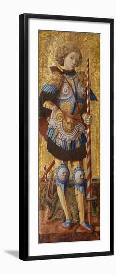 Saint George, 1472-Carlo Crivelli-Framed Giclee Print