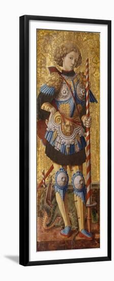 Saint George, 1472-Carlo Crivelli-Framed Premium Giclee Print