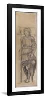 Saint George, 1880-Edward Burne-Jones-Framed Premium Giclee Print