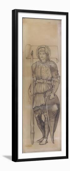 Saint George, 1880-Edward Burne-Jones-Framed Premium Giclee Print