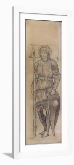 Saint George, 1880-Edward Burne-Jones-Framed Giclee Print