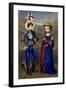 Saint George and Princess Sabra-Jasmine Becket-Griffith-Framed Art Print