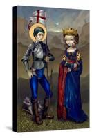 Saint George and Princess Sabra-Jasmine Becket-Griffith-Stretched Canvas