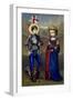 Saint George and Princess Sabra-Jasmine Becket-Griffith-Framed Art Print